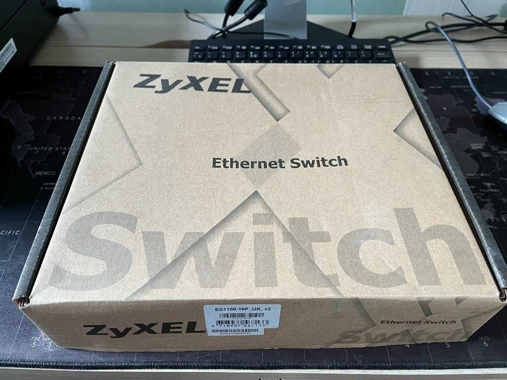 Switch Zyxel es1100-16p