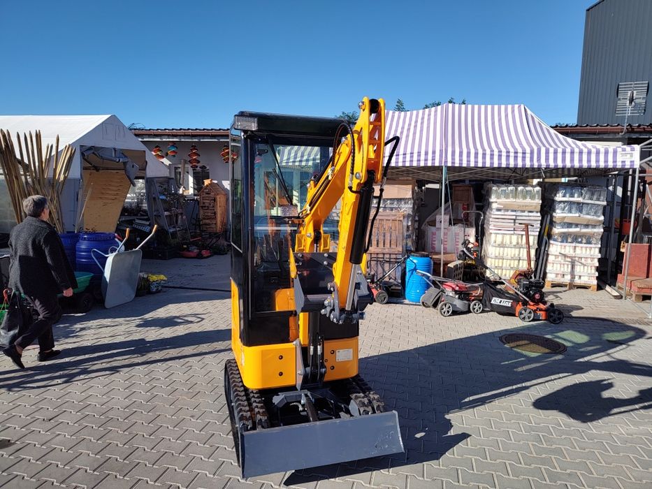 Minikoparka RELYMG 1200 z osprzętem