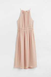 Vestido rosa suave H&M tamanho M