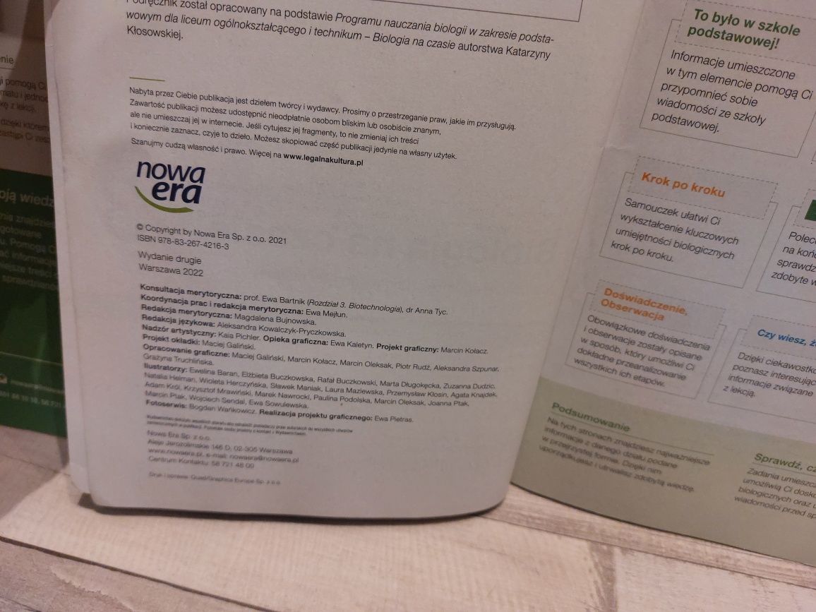 Biologia na czasie 3. Podręcznik i karty pracy. Podstawa - Nowa Era