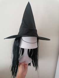 Chapéu de Bruxa com cabelo