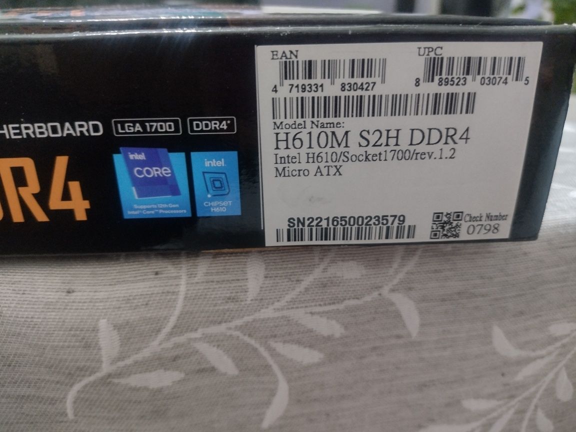 Płyta główna H 610M S2H DDR4