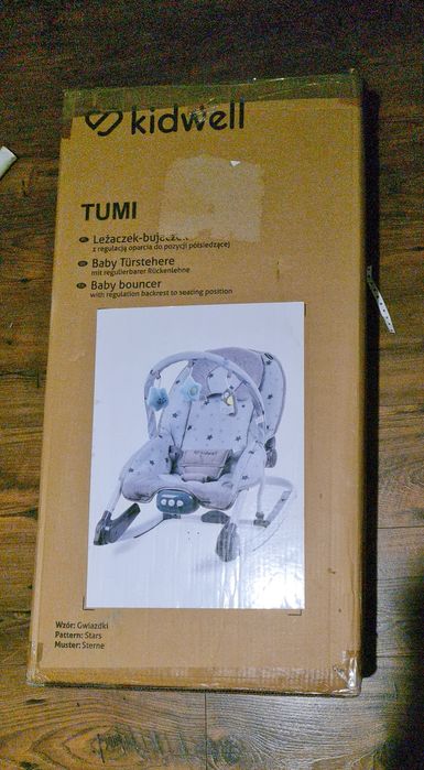 Leżaczek bujaczek Kidwell TUMI 2w1 0-18kg