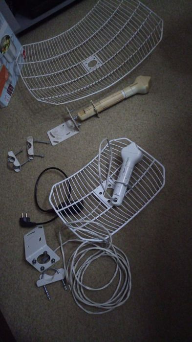 2X antenas AIRGRID M2 Hi Power 16+20dbi Ubiquiti 2.4Ghz