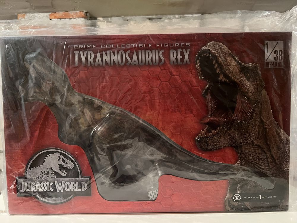 Figurka Tyranozaur Rex z filmu Jurassic World (Prime 1 Studio)