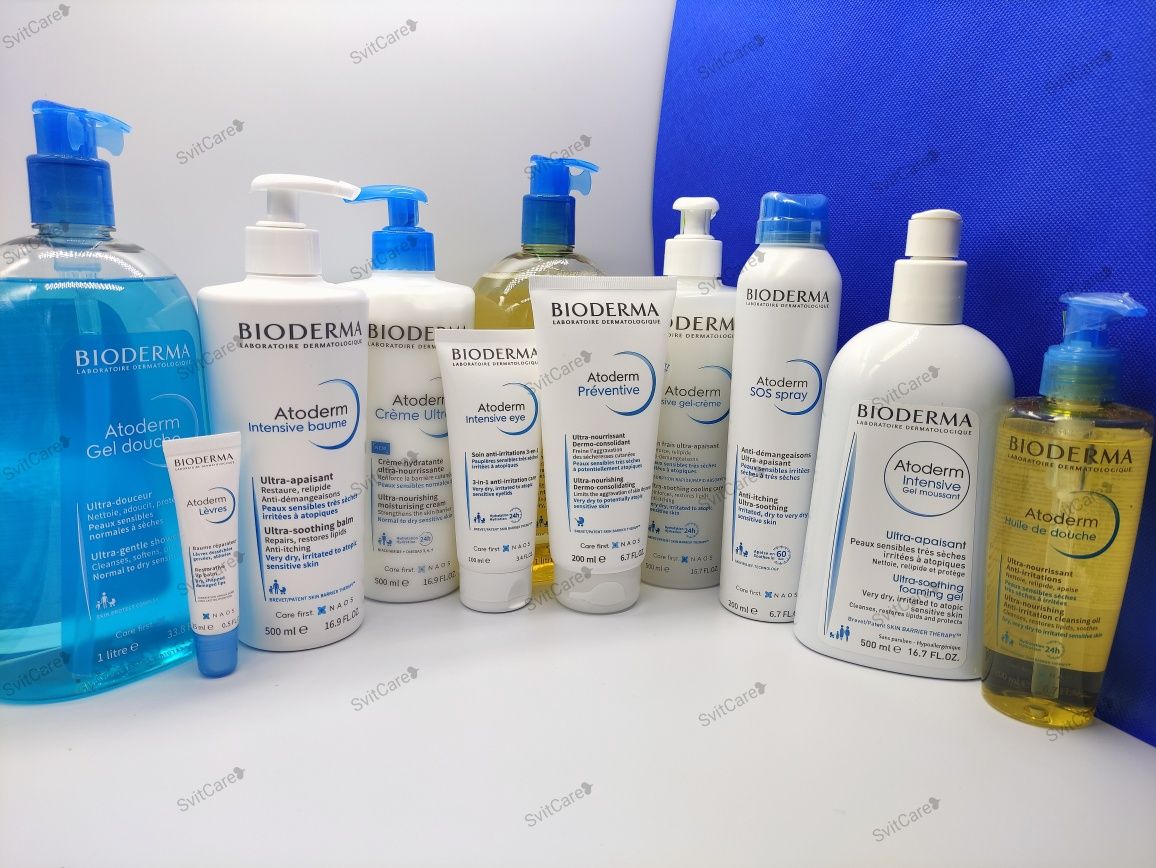 Bioderma atoderm intensive для сухої, атопічної шкіри