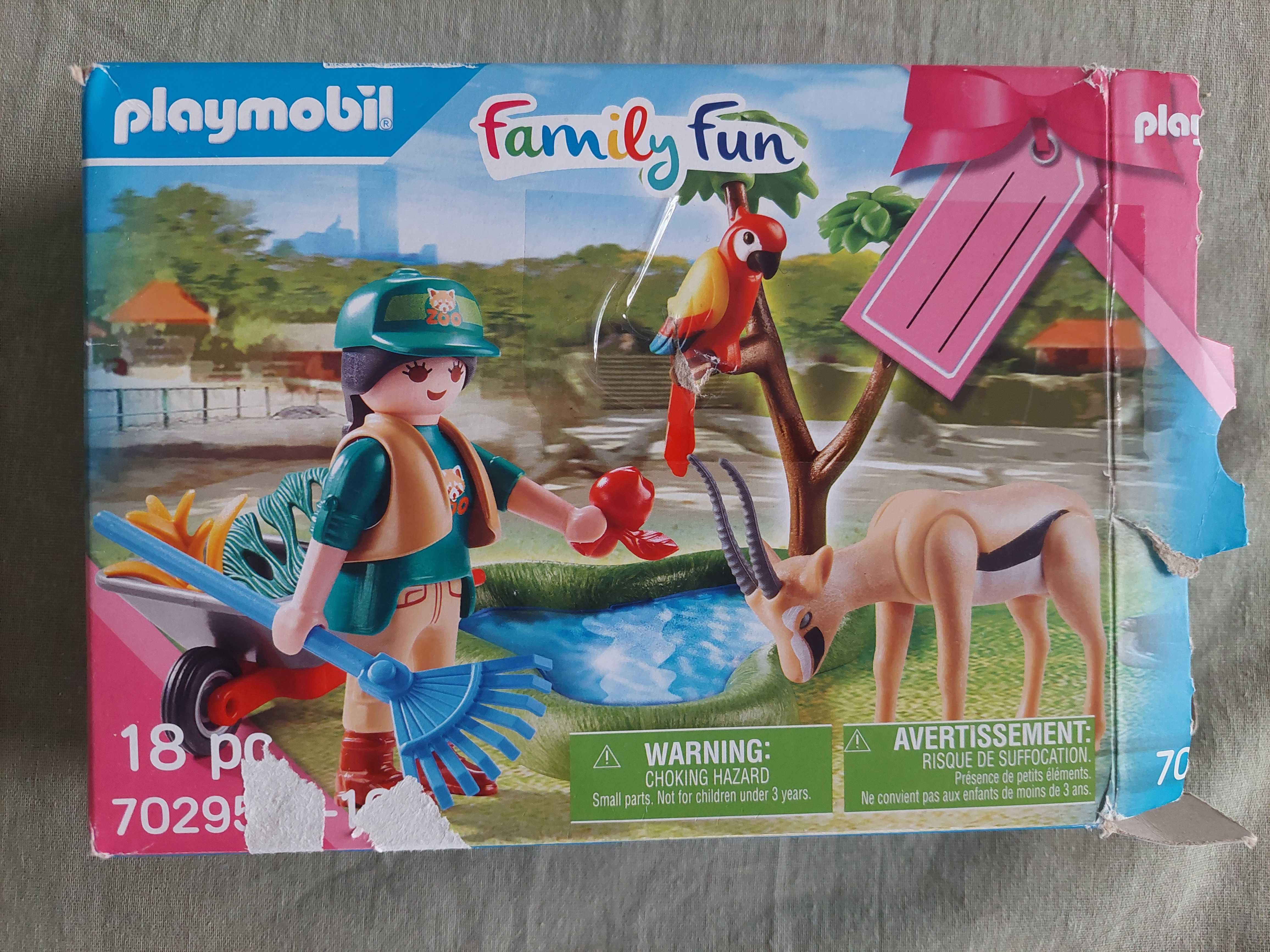 Playmobil zoo  duży zestaw zwierzęta numer 4850 + gratis.