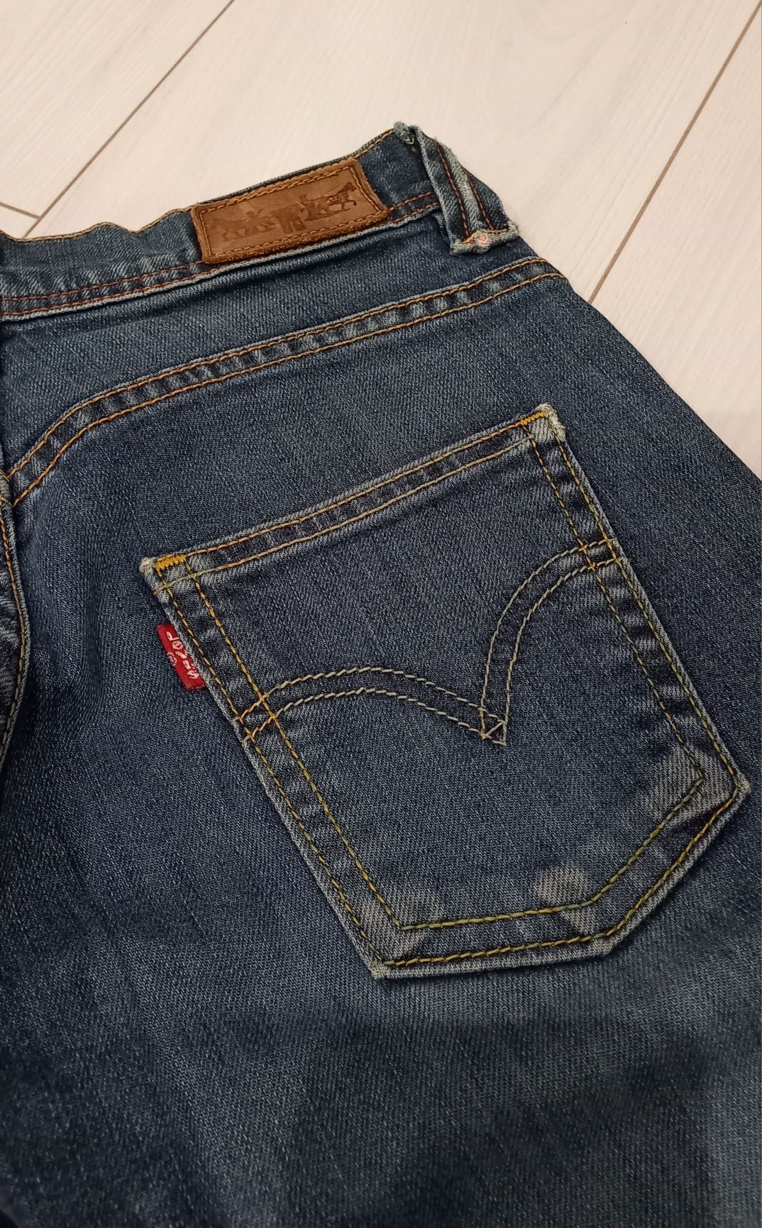 LEVI'S spodnie jeansowe r. S