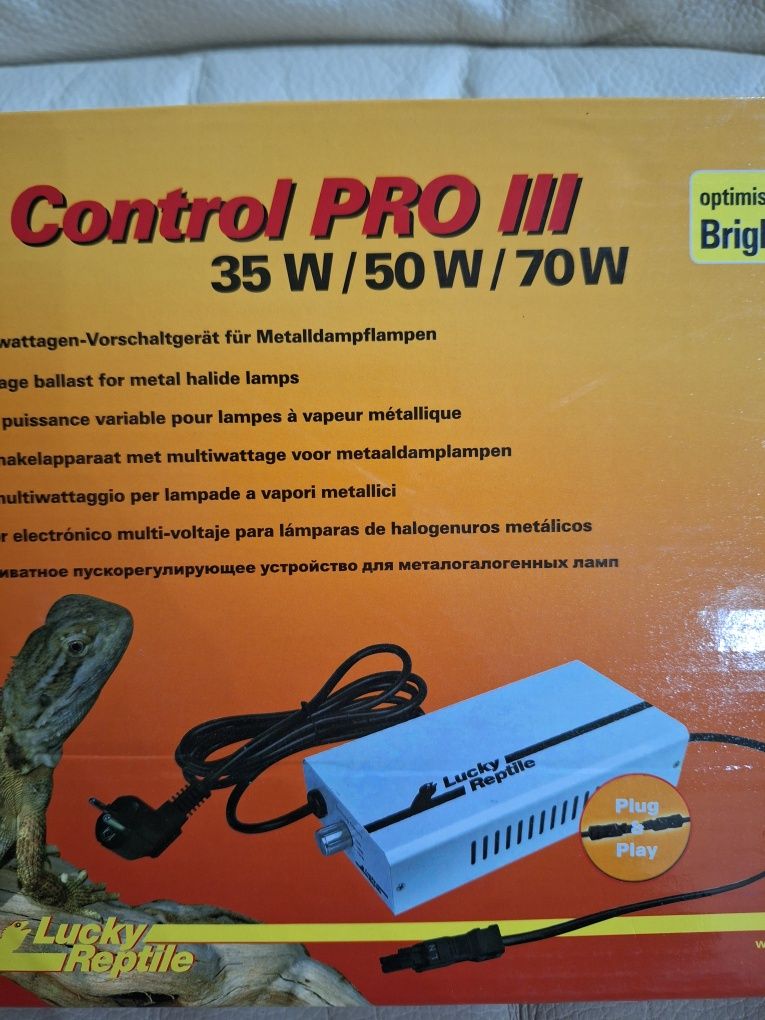 Lucky Reptile Bright Control PRO III – statecznik Multiwatowy do lamp