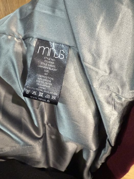 Bordowa marynarka bordowy żakiet elegancki