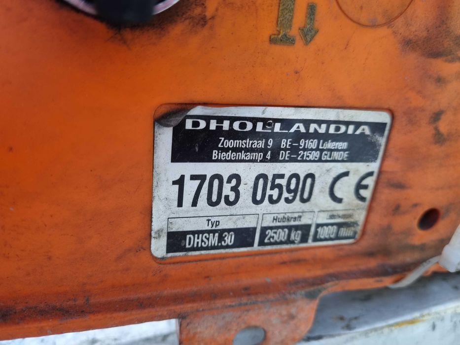 Winda Dhollandia pod naczepę Schmitz Krone i inne z montazem