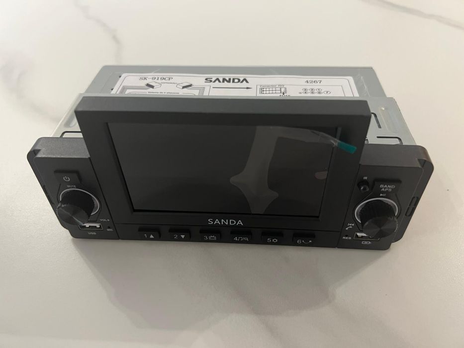 Auto-Rádio MP5 Player SANDA 4033  Novo