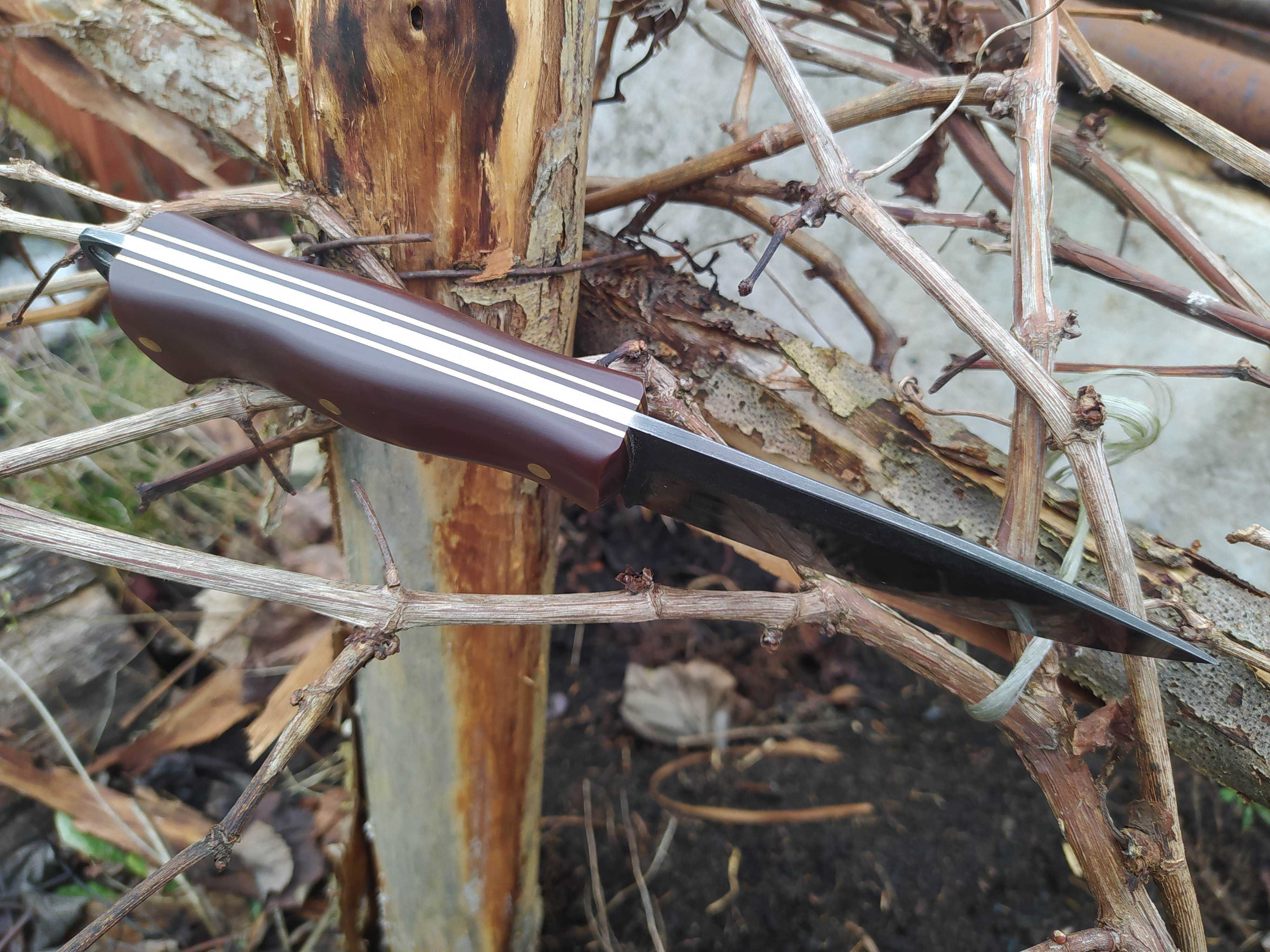 Nóż bushcraft handmade custom knives knifemaking survival