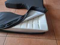 Almofada anti escaras visco elastica com capa