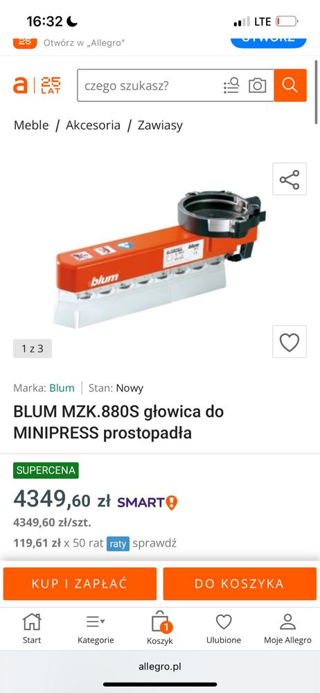 BLUM MZK 880s blum minipress