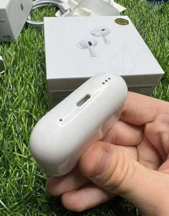 Наушники АирПодс pro 2 Lux 1:1 (рабочие шумоподавления и прозрачность)