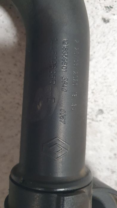 Rura intercooler 609635R 1.0 TCe Dacia Sandero Stepway Renault Clio