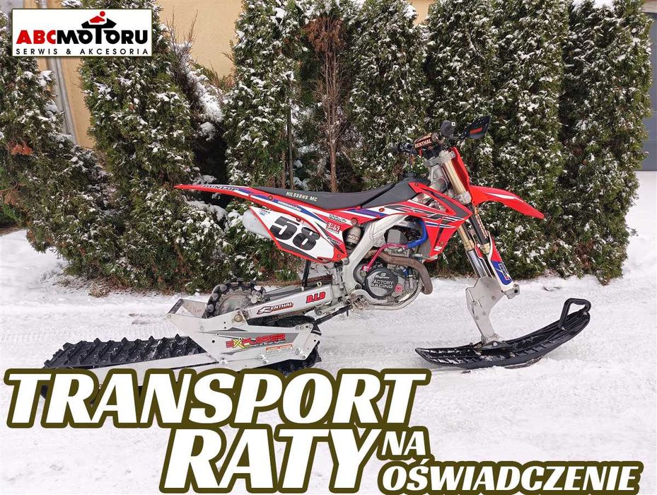 Honda CRF 450, 2013 r gąsienica na śnieg! Transport, raty! Keit, Apico