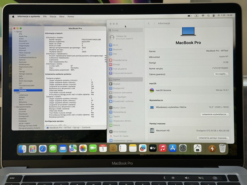 MacBook Pro 13 2020 M1 512gb