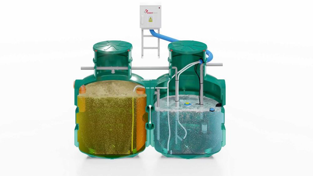 Modernizacja szamba na oczyszczalnię / Moduł BioSolid 4
