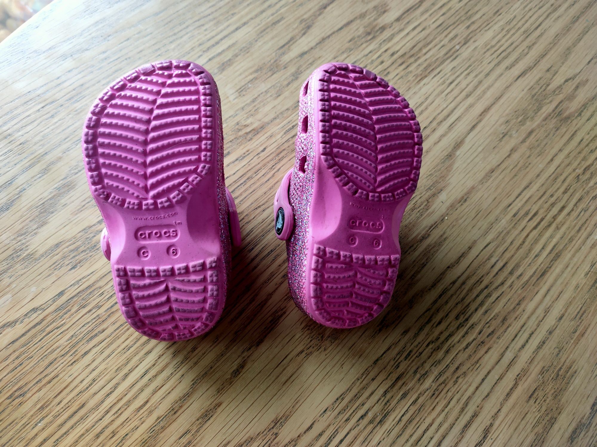 Crocs Baya Glitter Clog K - Rozmiar: C6 (ok. 22–23)