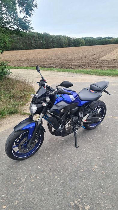 YAMAHA MT07 kat. A2 Akrapovic (cb650r, z650, duke790)