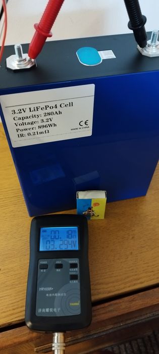 Акумулятор Lifepo4 EVE 280Ah v3 грейд А для резервного живлення