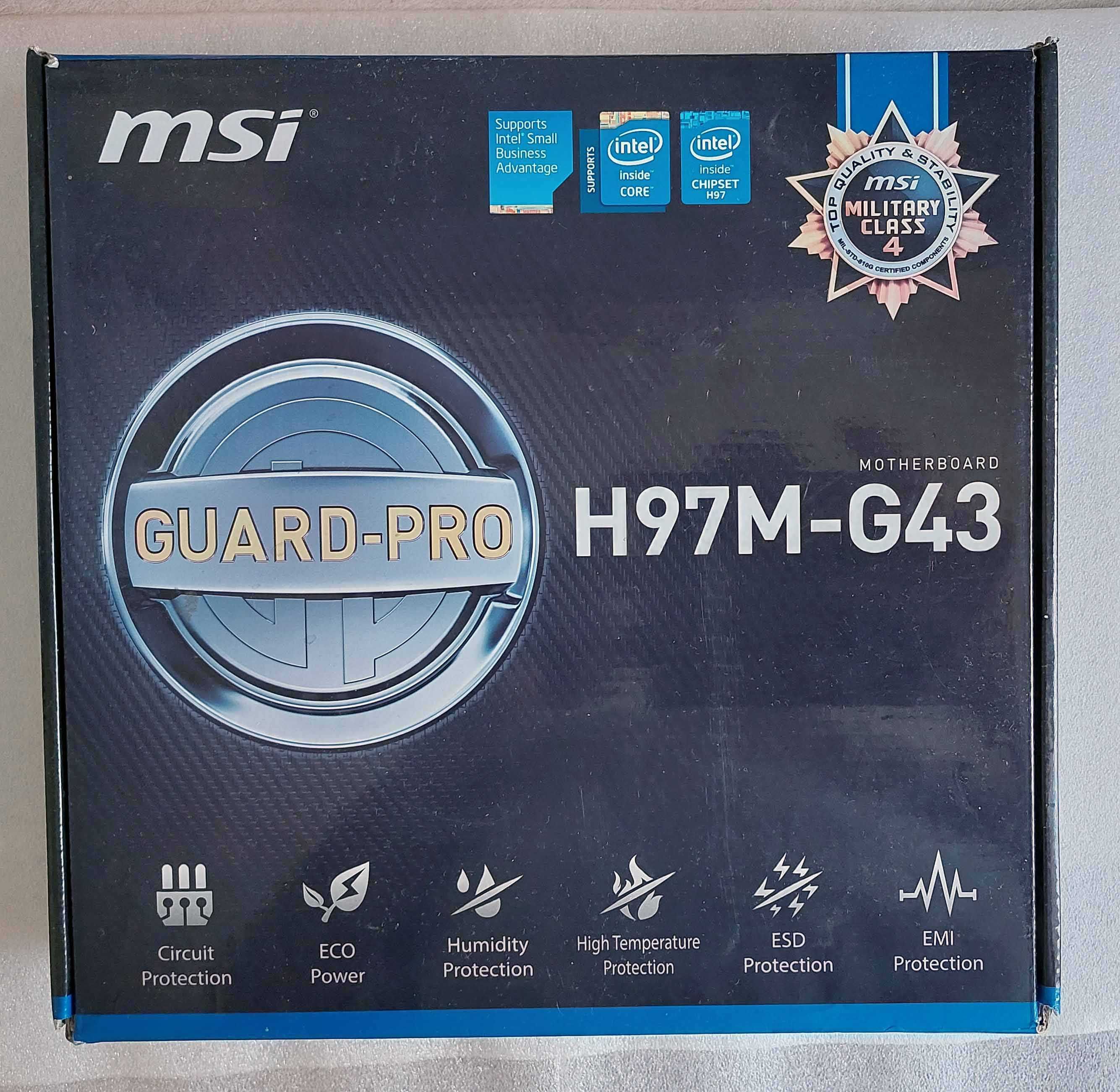 Płyta główna MSI H97M-G43 , Procesor Core i5-4440