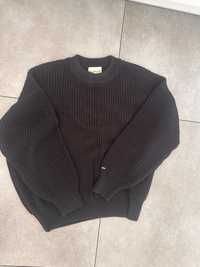 Le Collet, sweter forio czarny, S