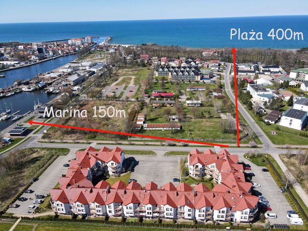 Apartament 400m do plaży 50m2 Darłówko