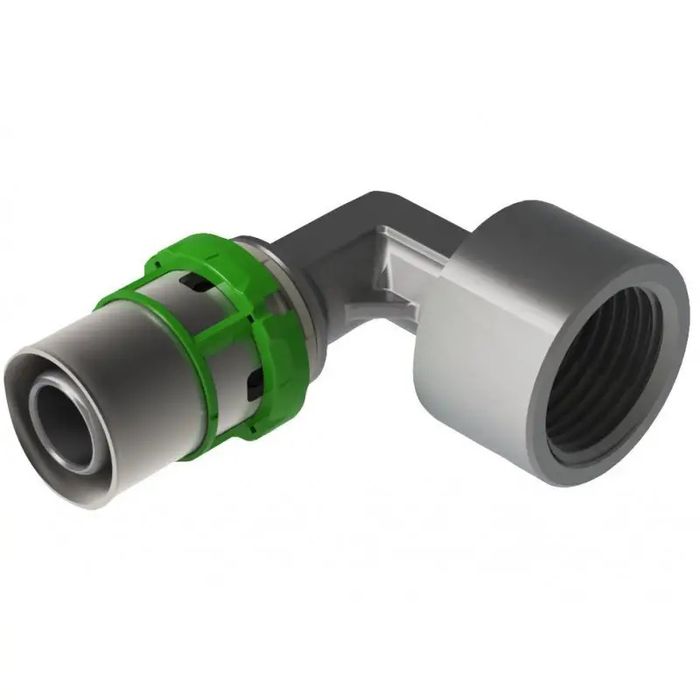 Кутовий перехідник прес-фітинг різьбове коліно 26x3 - 3/4 7090GW2634