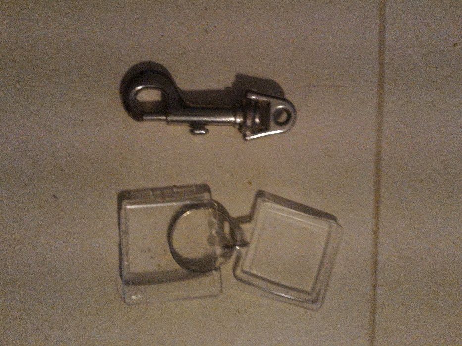 2 Porta chaves inox