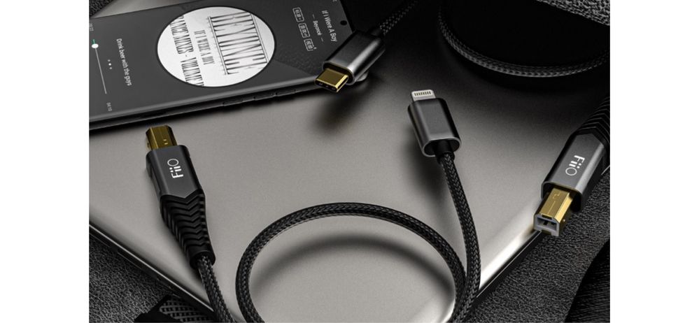 Kabel Fiio LD-LT1 USB Type-B - Lightning OTG