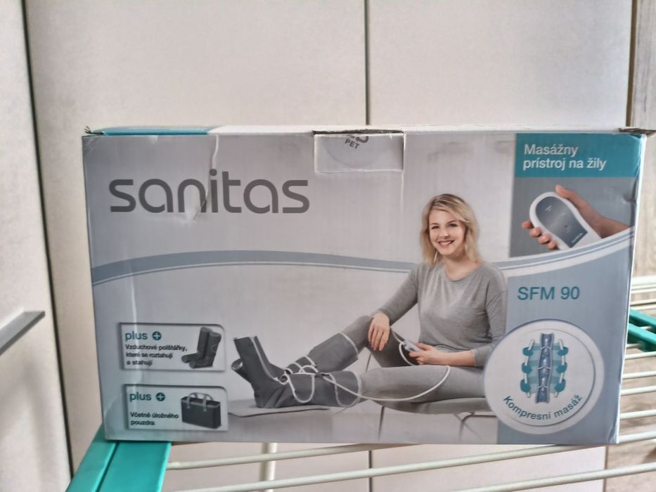Urządzenie do masażu próżniowego opuchniętych nóg-Sanitas