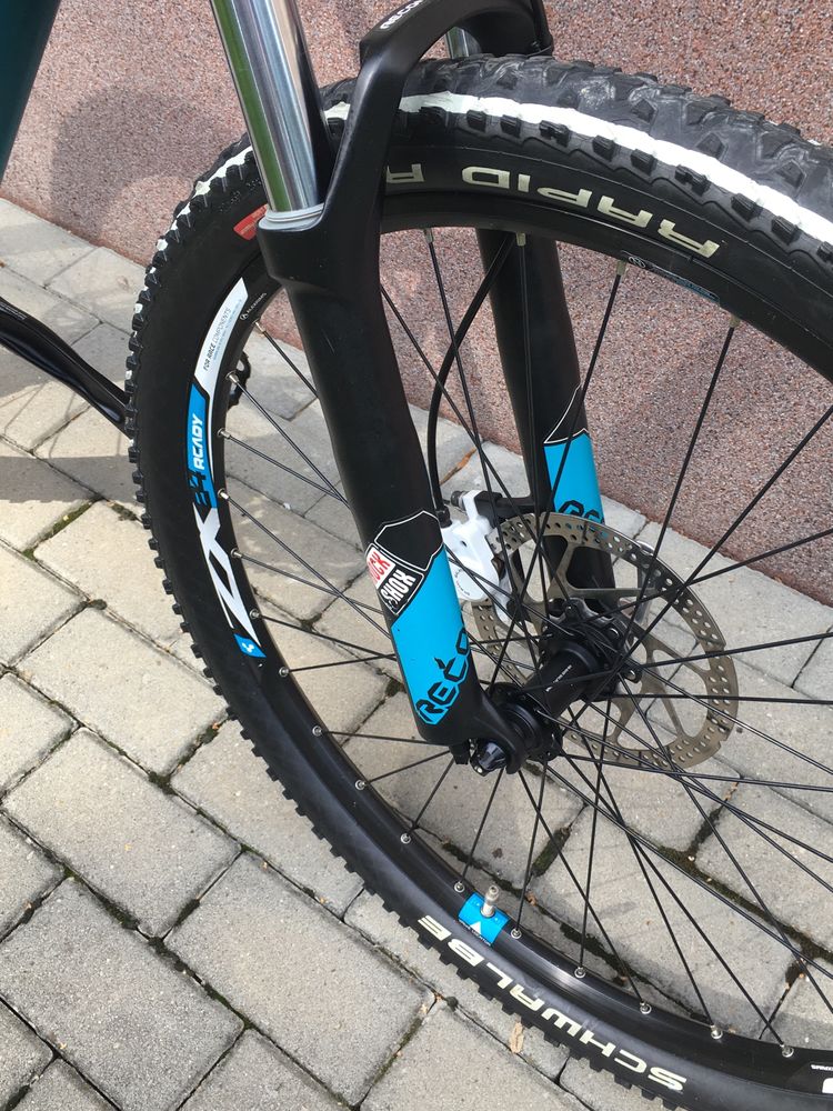 Cube access Mtb XT shimano górski rock shox
