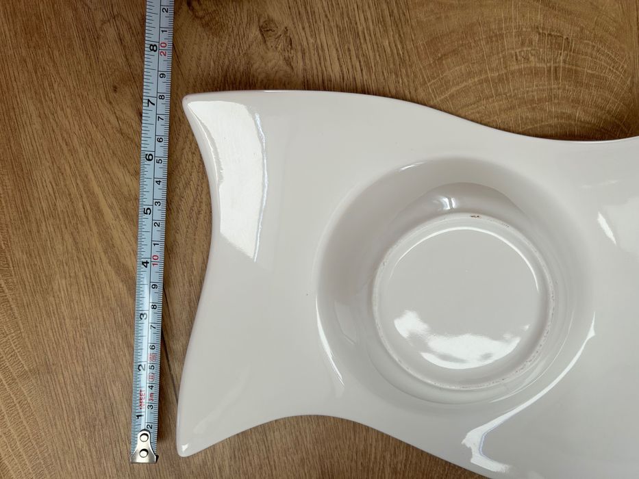 Biała miseczka ceramiczna / świecznik home&you