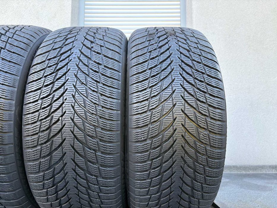 4szt zimowe 235/45R18 Nokian 7,6mm 2020r świetny stan! Z847 gwar