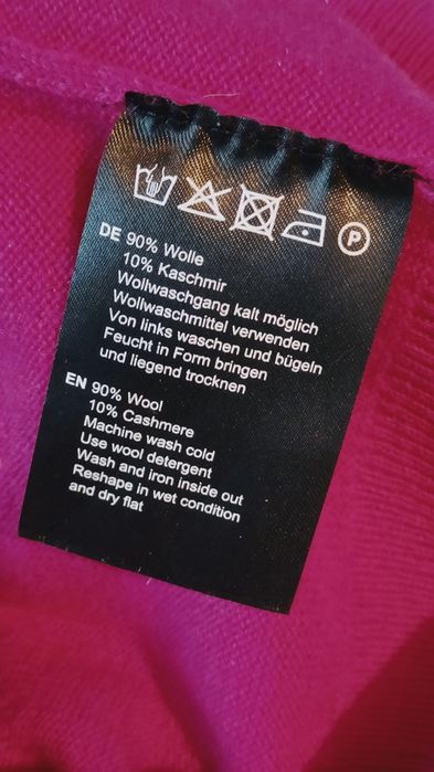 Кашемировый удлиненный свитер водолазка, свитер, гольф под горло  от б