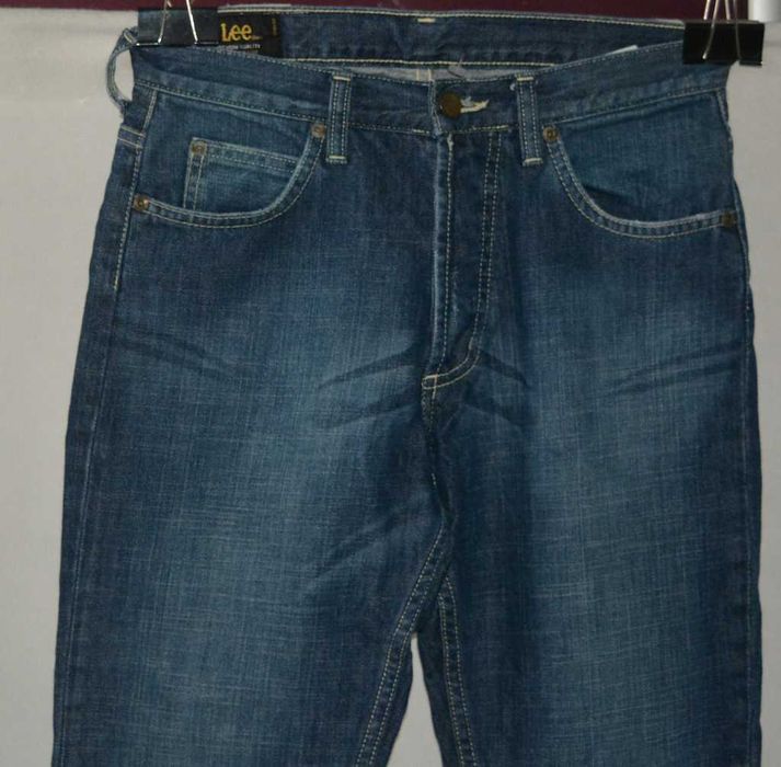 Szerokie jeansy Lee Denver ze strzępieniami 29/32