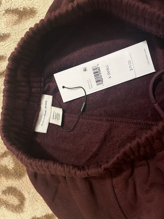 Жіночі штани Calvin Klein  Fleece Wide Leg Sweatpants xs