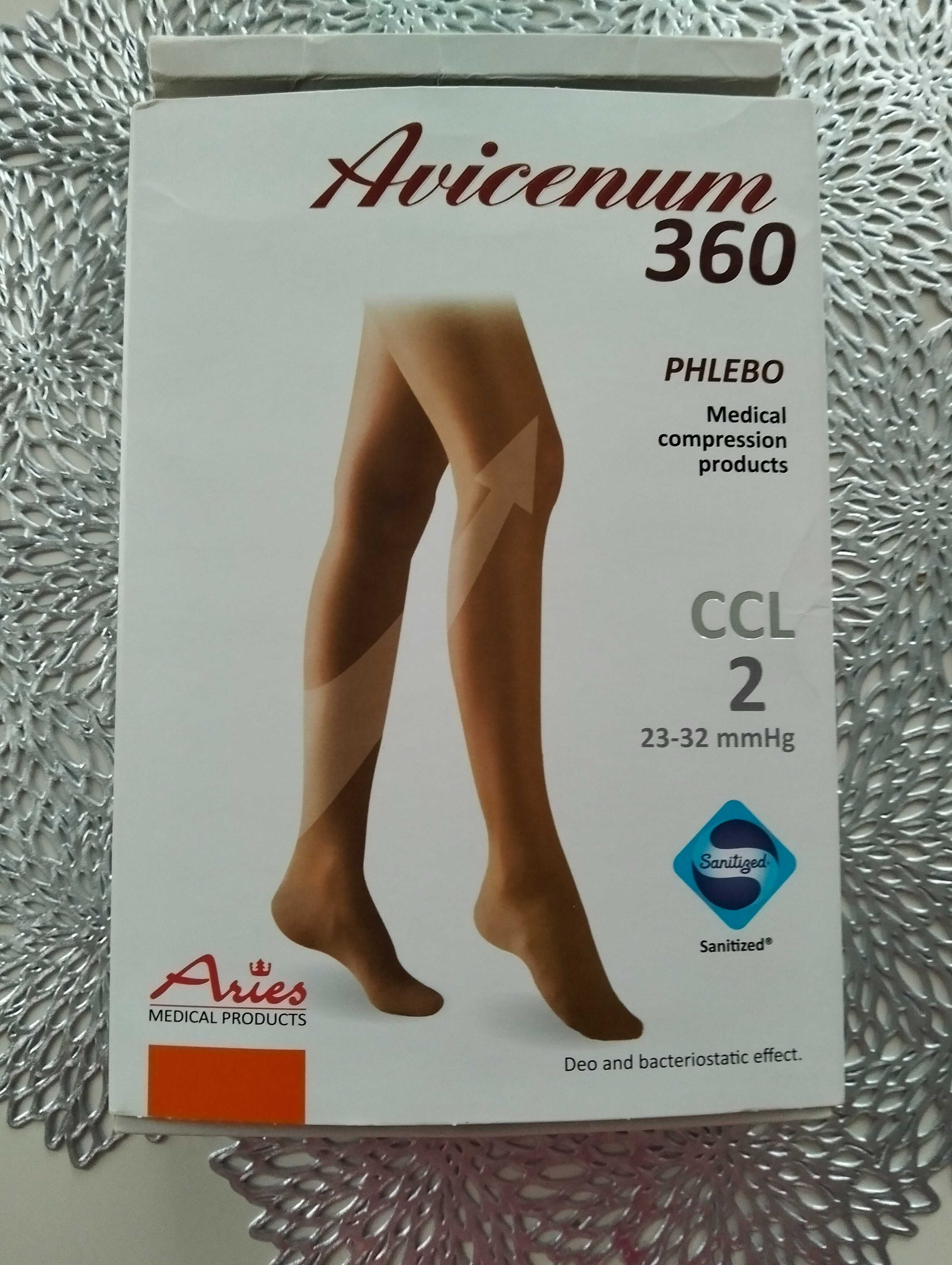 Pończochy Kompresyjne Avicenum 360 Phlebo CCL 2
