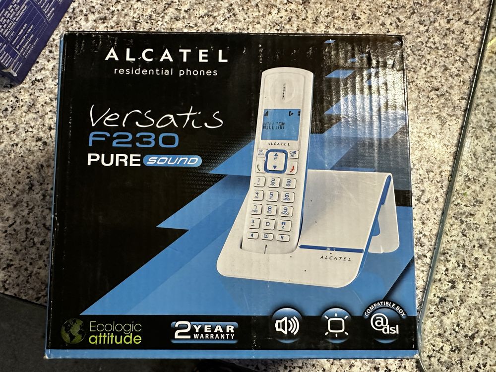 Стаціонарний телефон Alcatel Versatis F230