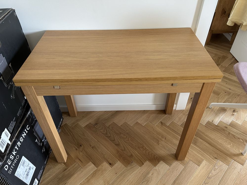 Ikea mały stół rozkładany BJURSTA