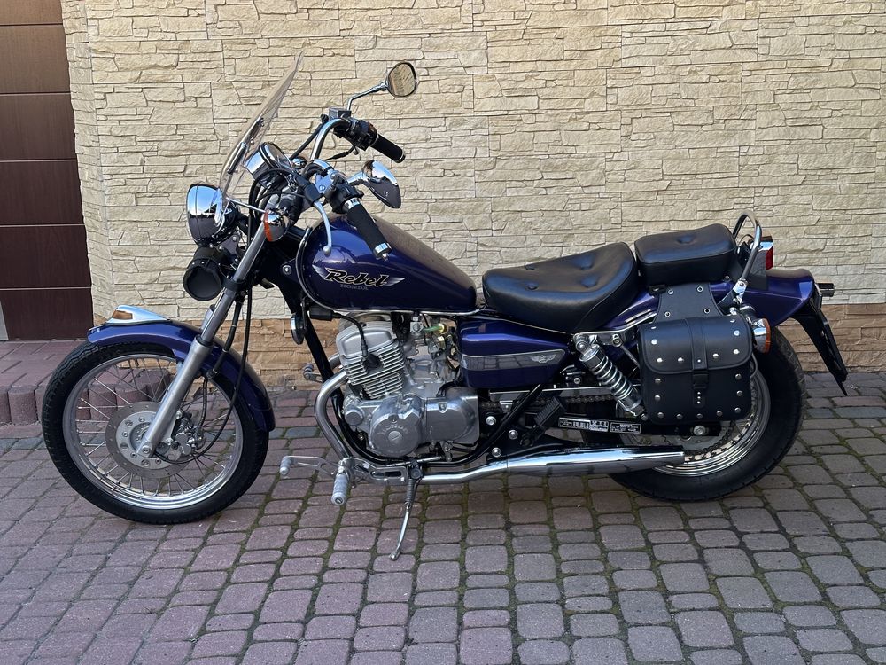 Honda CA Rebel 125, 1997r. Kat.A1,B RATY / TRANSPORT