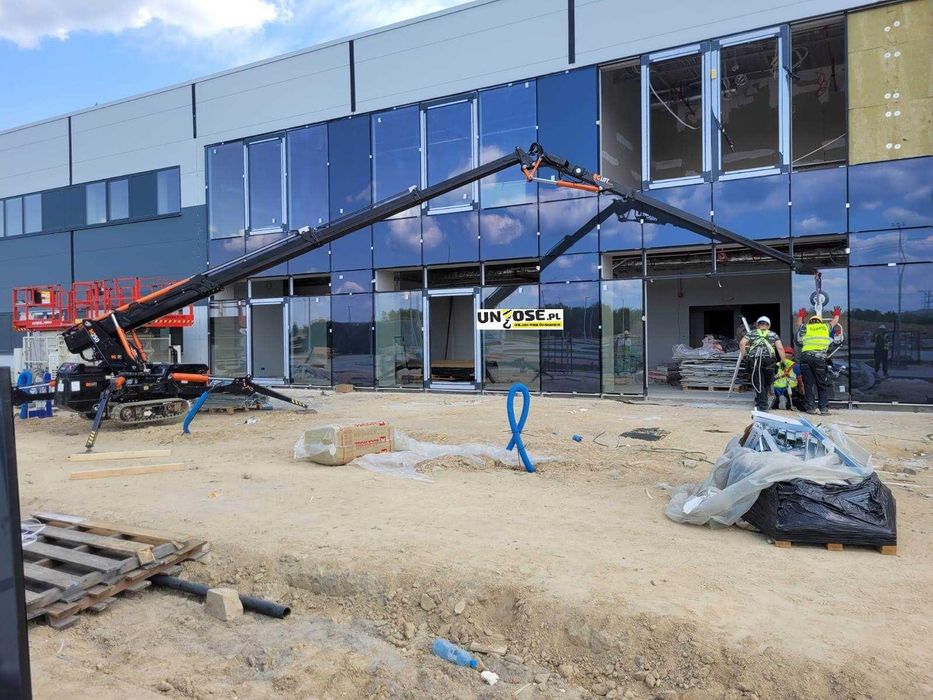 pająk okien mini żuraw BG-lift M250 przyssawka dźwig miniżuraw