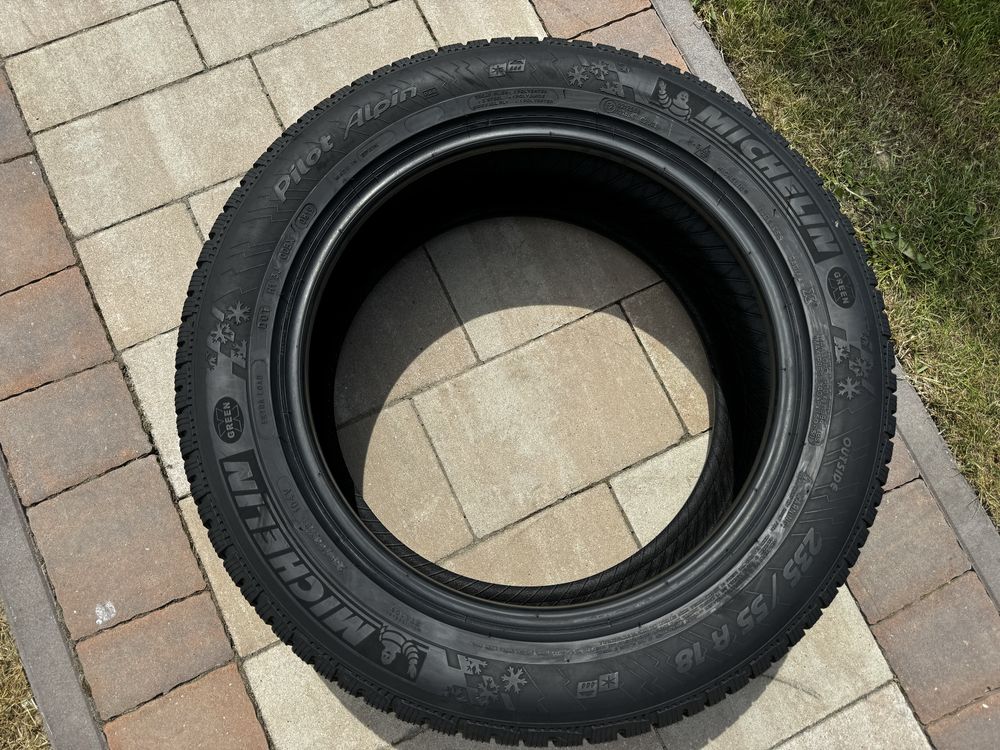 Opona 235/55R18 zimowa Michelin Pilot Alpin pojedyncza. WYSYŁAMY !