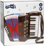 Akordeon  instrument muzyczny dla dzieci z paskiem na ramię od 3 la