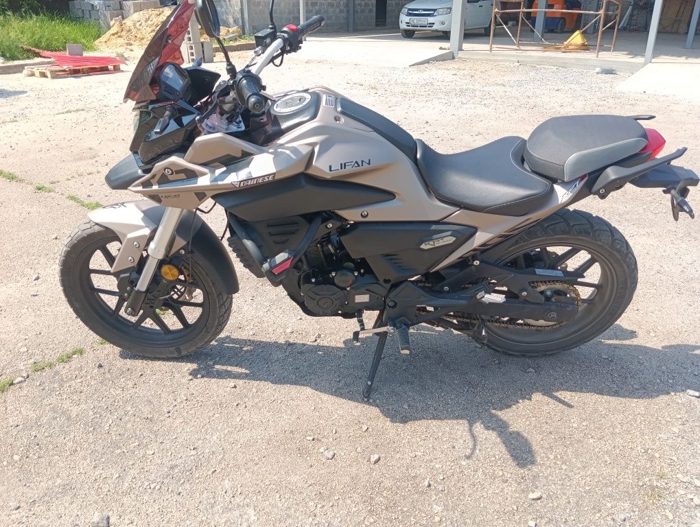 Мотоцикл Lifan KPT 200 на регистрации!