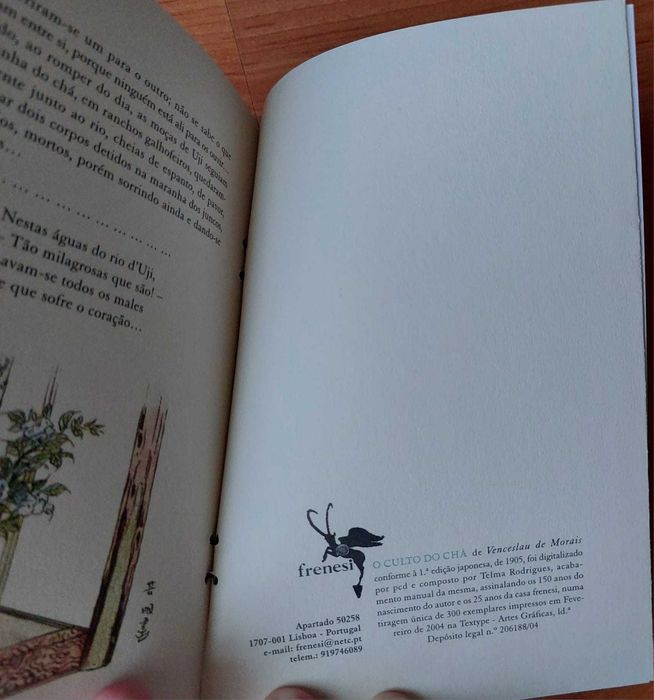 LIVRO: O Culto do Chá - W. de Moraes - [Frenesi - Edição Especial]