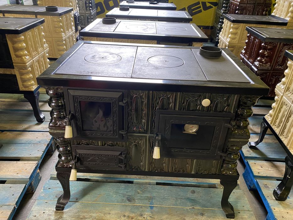 Kuchnia kafkowa piec kaflowy kuchnia szamotowa węglowa angielka